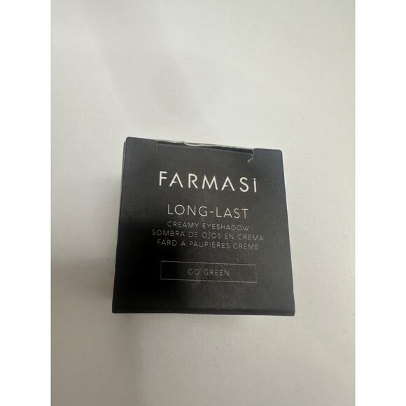 Farmasi Creamy Eyeshadow Go Green 3g New in Box Long-Lasting Formula - Picture 1 of 6